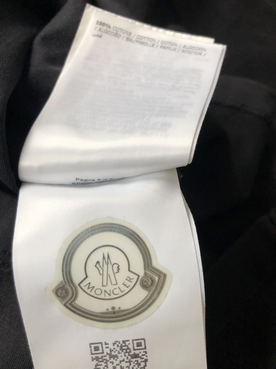 ☆美品 MONCLER モンクレール ダブルワッペン Tシャツ ポロシャツ