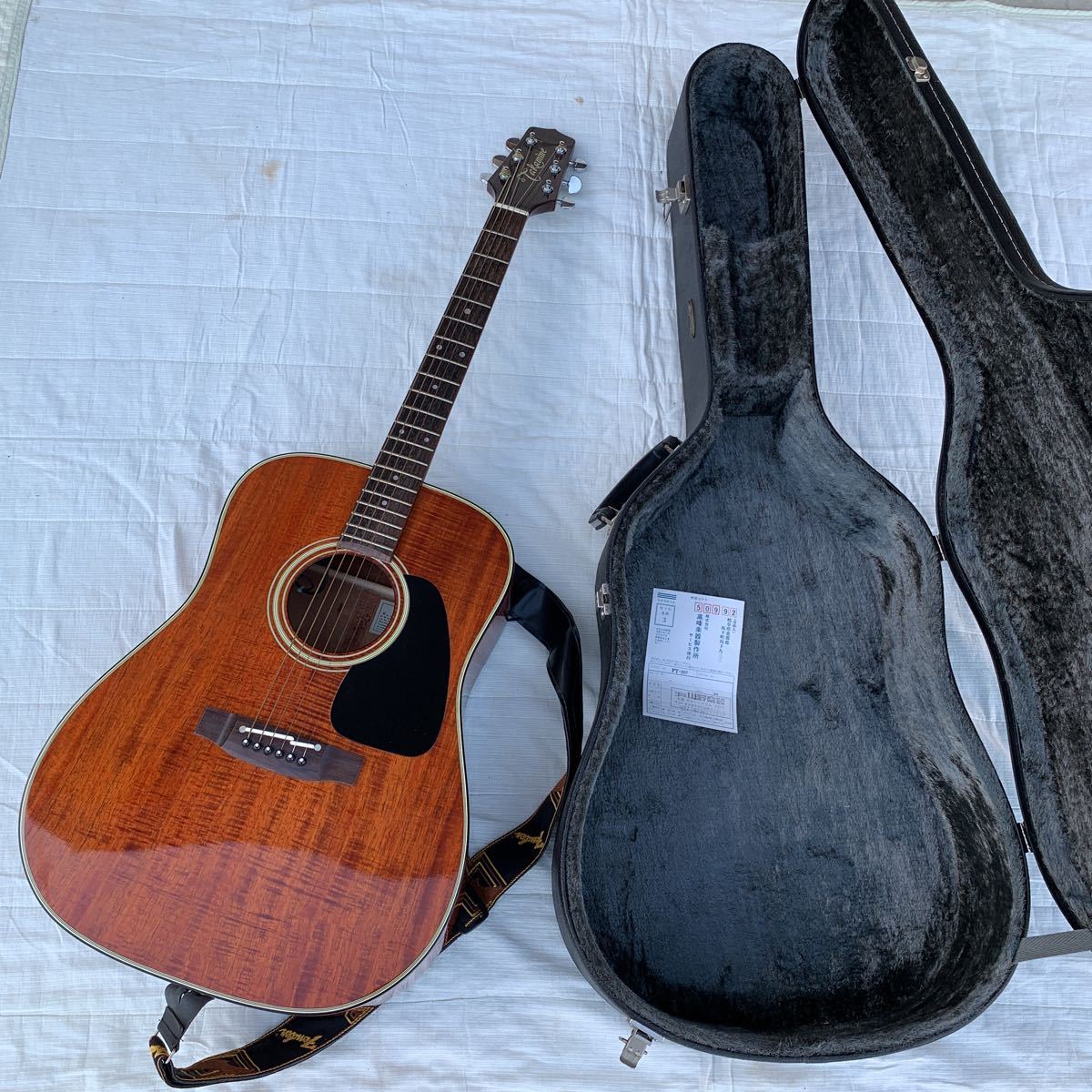 タカミネ PT-207 アコースティックギター TAKAMINE ハードケース付 