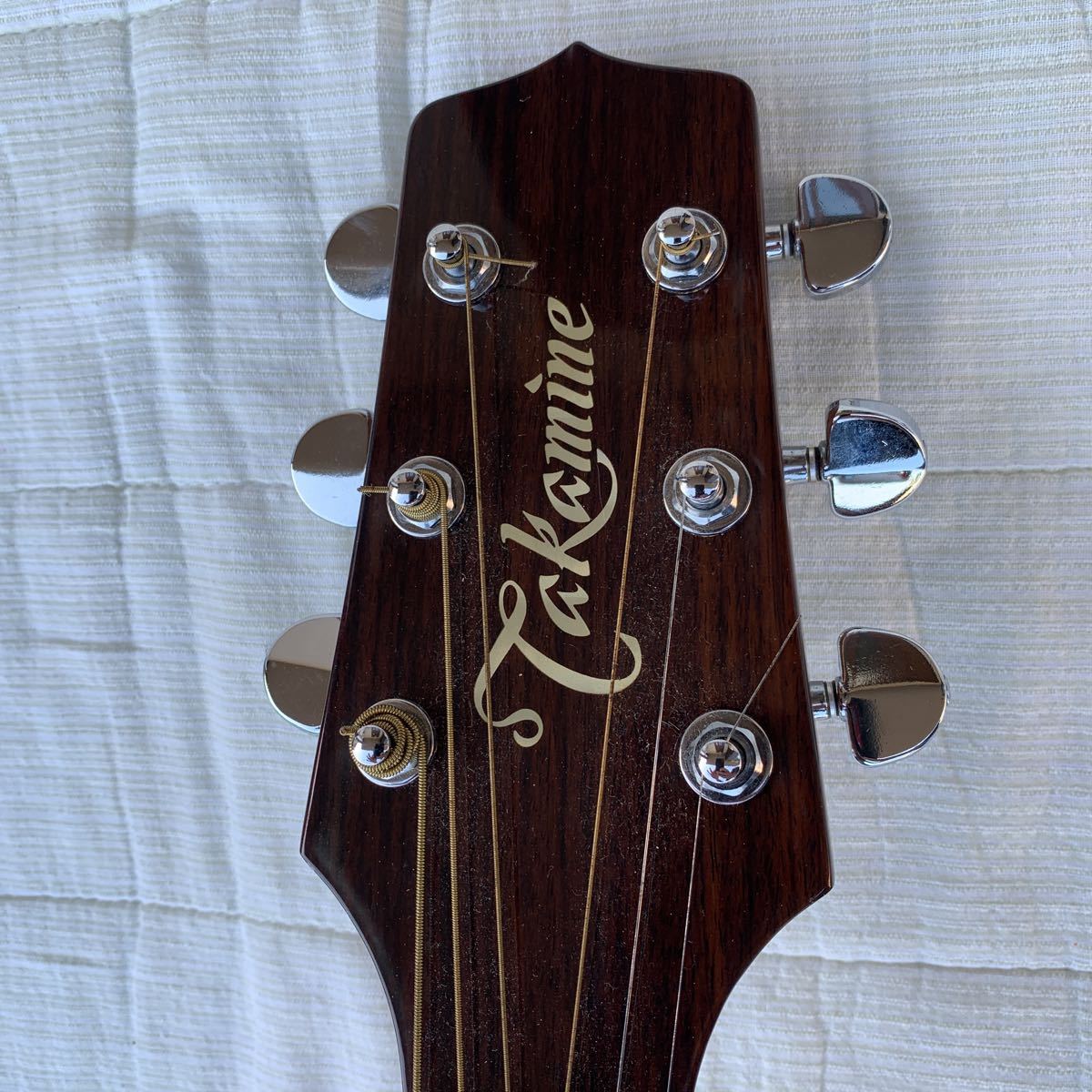 タカミネ PT-207 アコースティックギター TAKAMINE ハードケース付 