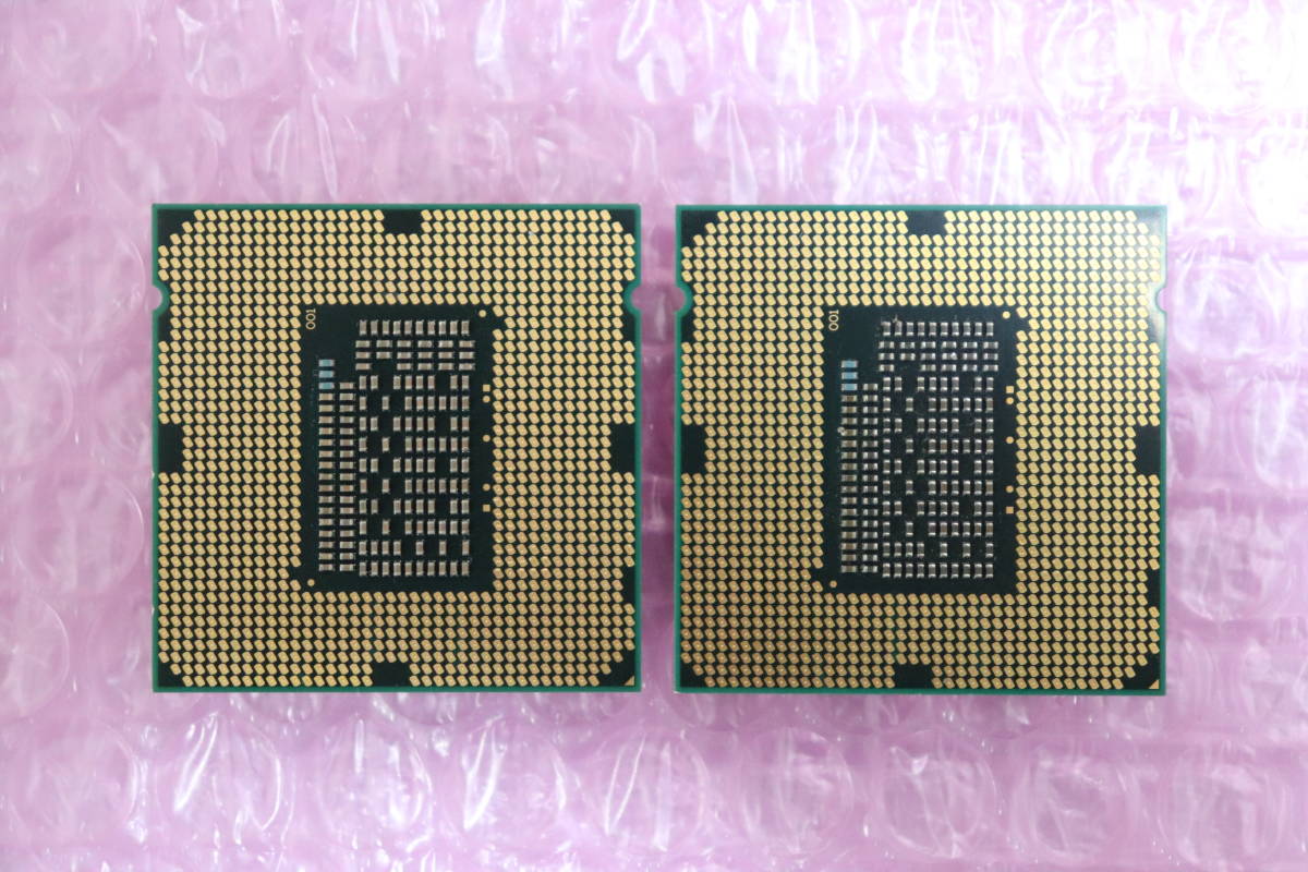 ジャンク・2個セット】M049. intel / Core i7-2700K_3.50GHz / SR0DG 