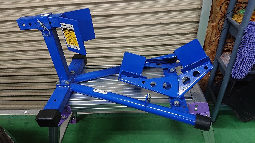 フロント ホイール クランプ タイヤ 固定 バイクスタンド 中大型 ストレート STRAIGHT フロントホイールクランプ ZX CB GSX