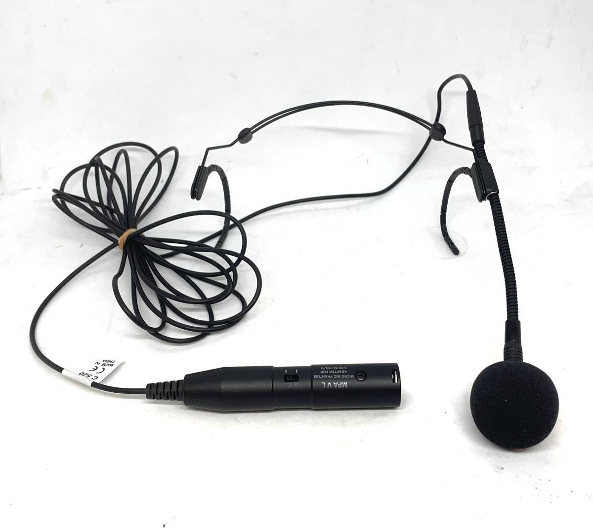 良品☆AKG C520 コンデンサマイク ヘッドセット AKG C520 ヘッドセット