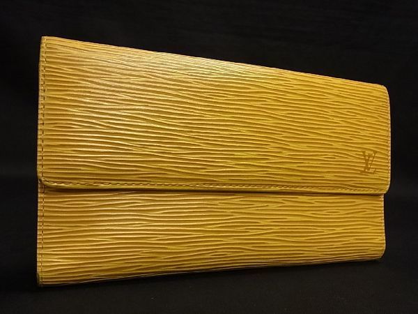 1円 □美品□ LOUIS VUITTON ルイヴィトン M63389 エピ ポルト
