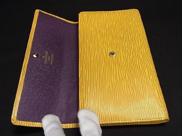 1円 □美品□ LOUIS VUITTON ルイヴィトン M63389 エピ ポルト