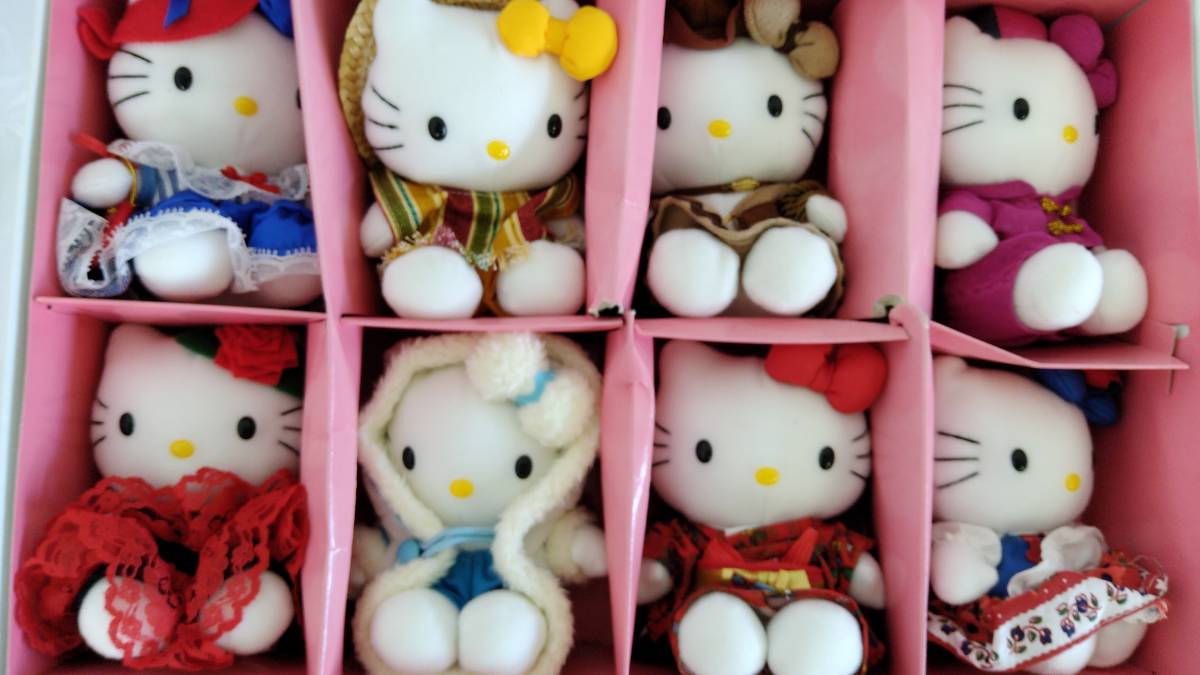 世界のハローキティ 12カ国セット サンリオ ぬいぐるみ ハローキティ