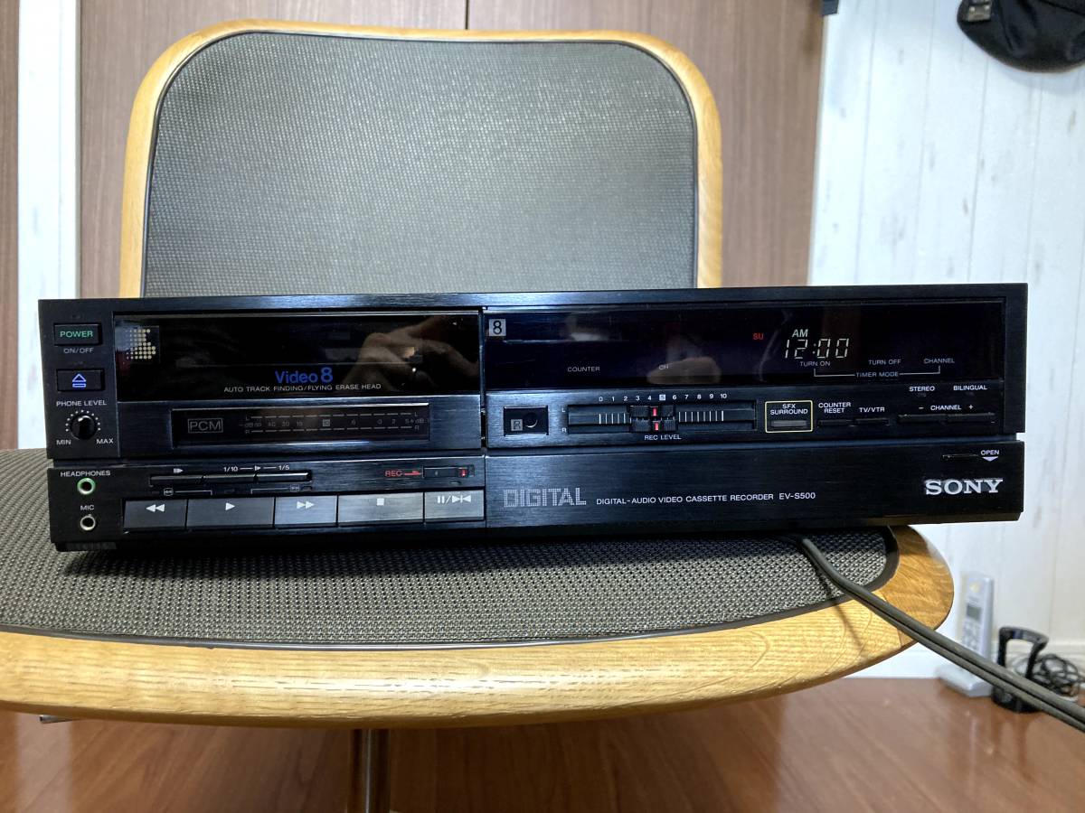 SONY EV-S500 ソニー 8mmビデオデッキ EV-S2500 - 修理 ビデオデッキ