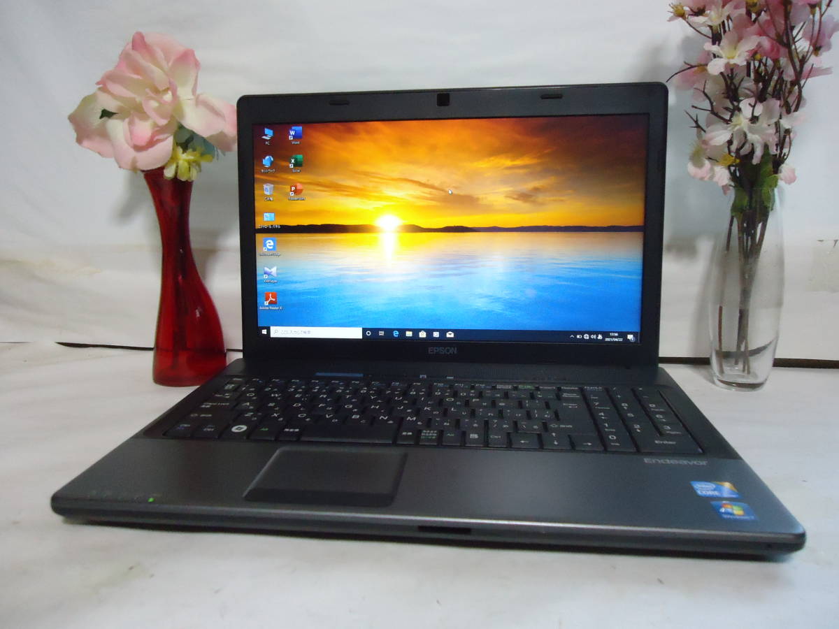  爆速SSD Core i7 最新Windows 10 EPSON NJ3350 メモリ 8GB Office2019/無線LAN(エプソン)｜売買されたオークション情報、yahooの商品情報をアーカイブ公開 - オークファン エプソン