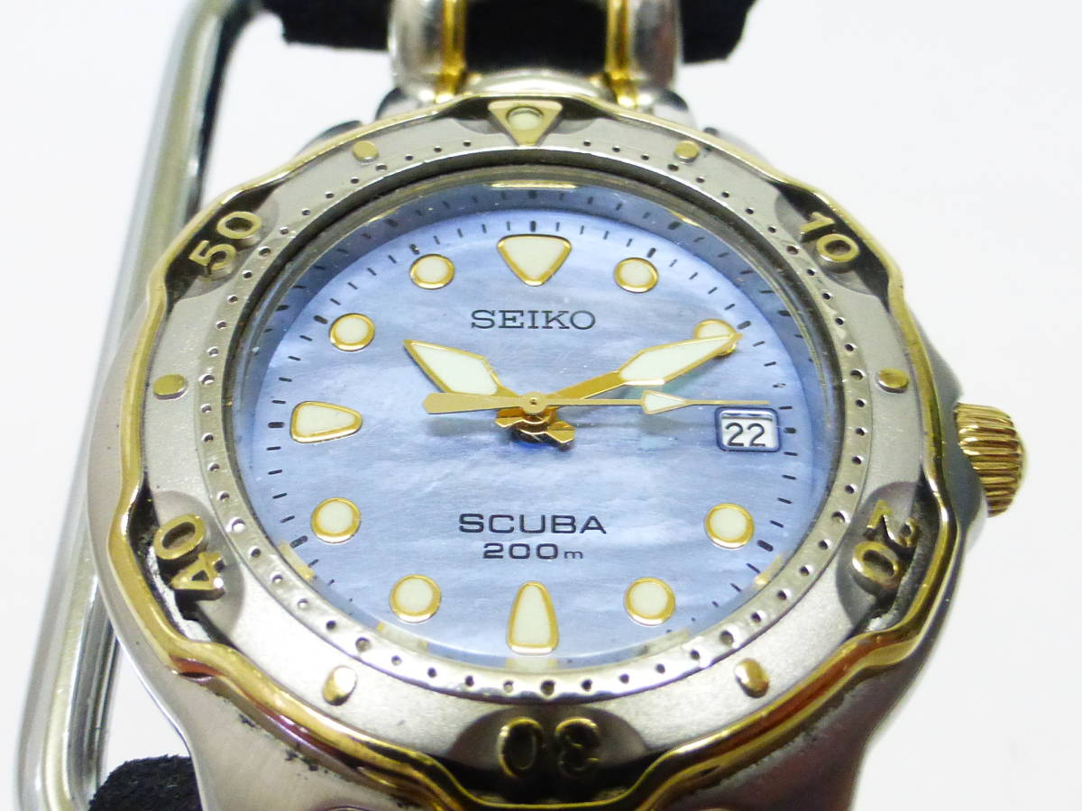 7N35-6030 SEIKO SCUBA 200m ⁄ 腕時計 Seiko スキューバ Scuba 
