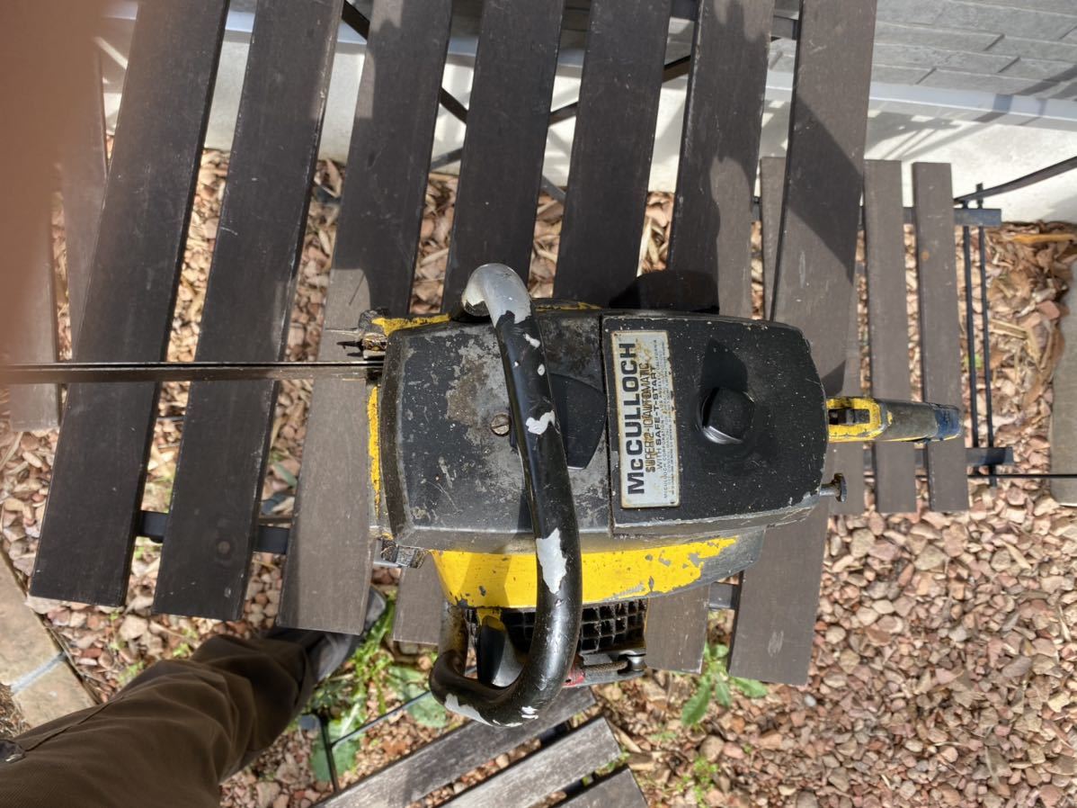 McCulloch　マッカラー　チェンソー　　ジャンク　不動_3