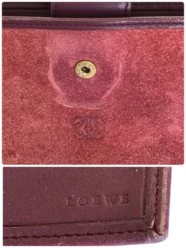 LOEWE ロエベ システム手帳カバー 6穴タイプ スエード×レザー レッド系 fah 4S232(その他)｜売買されたオークション情報 ...