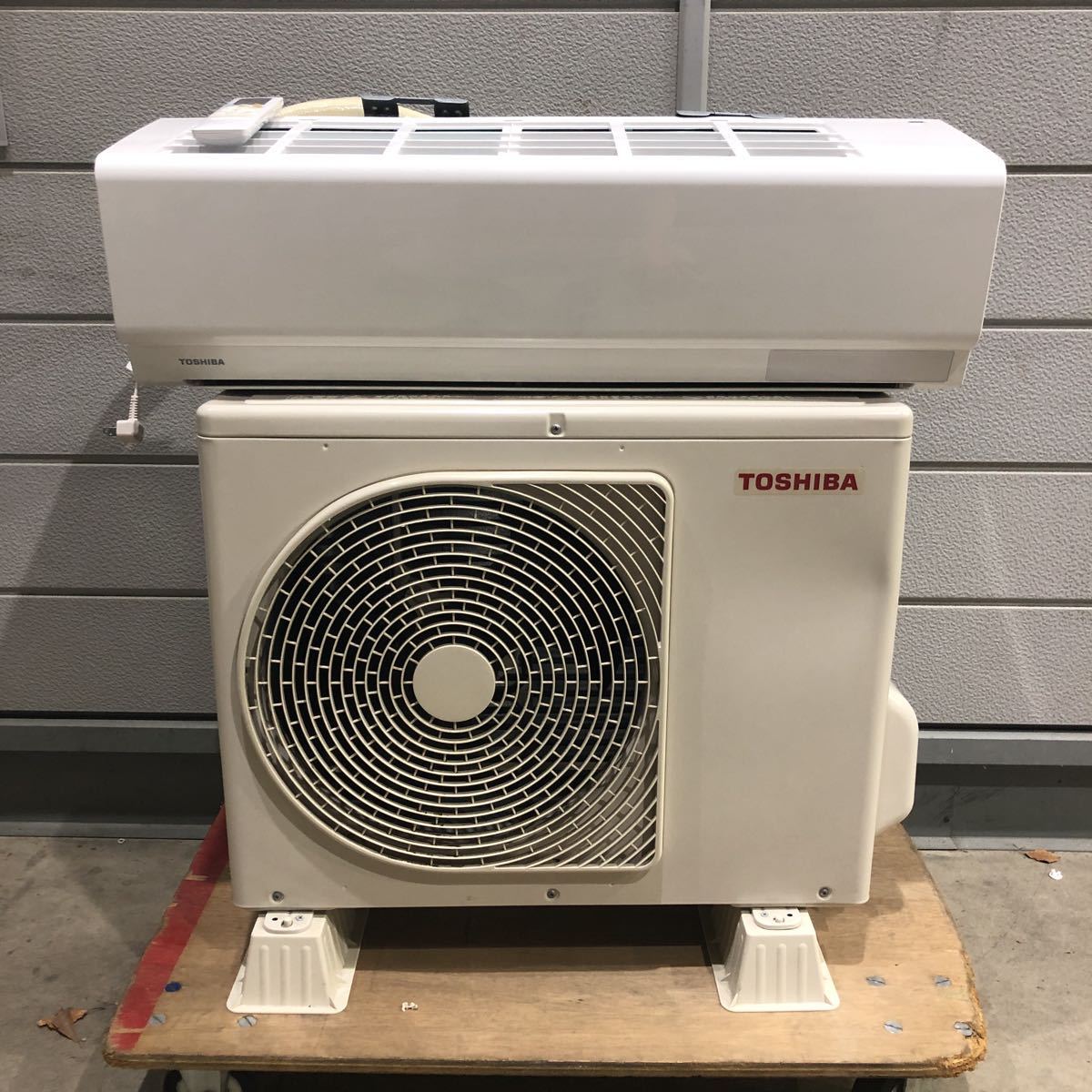 エアコン 東芝 RAS-2210T-W 2020年製 Tシリーズ 東京都世田谷区 RAS 