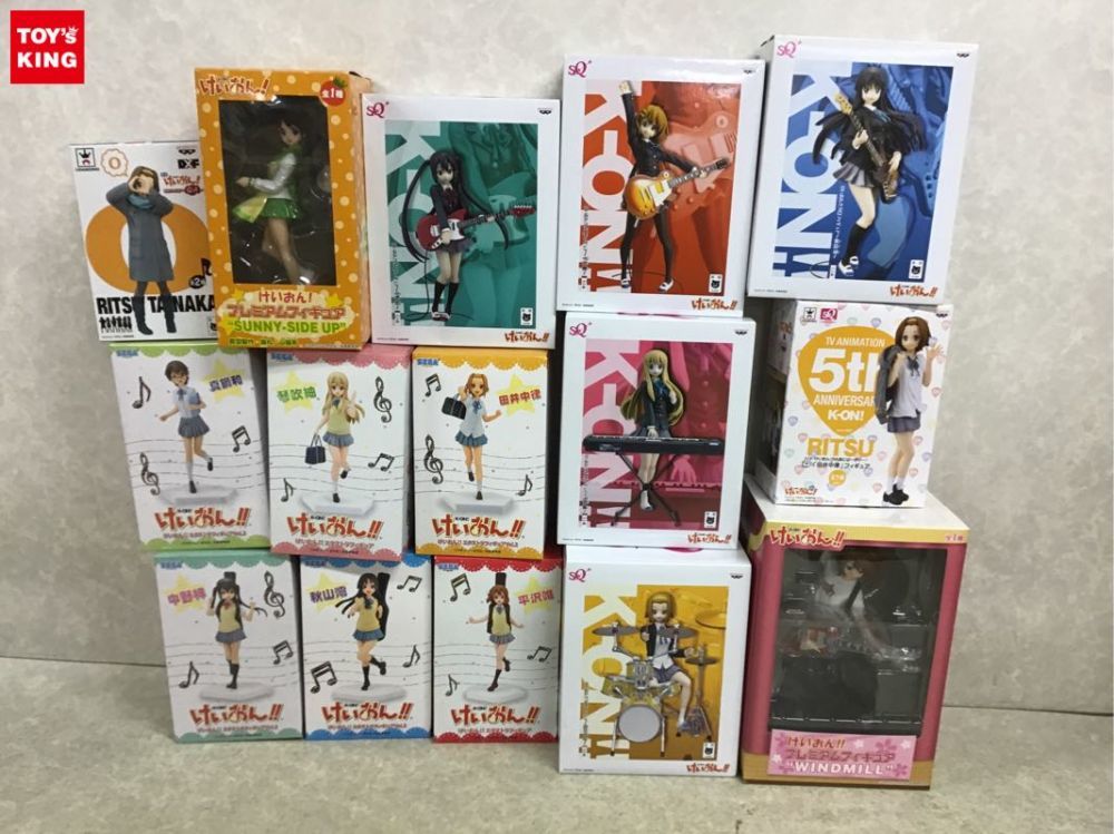 1円〜 未開封 けいおん!! SQ 平沢 唯、秋山 澪、田井中 律、琴吹 紬