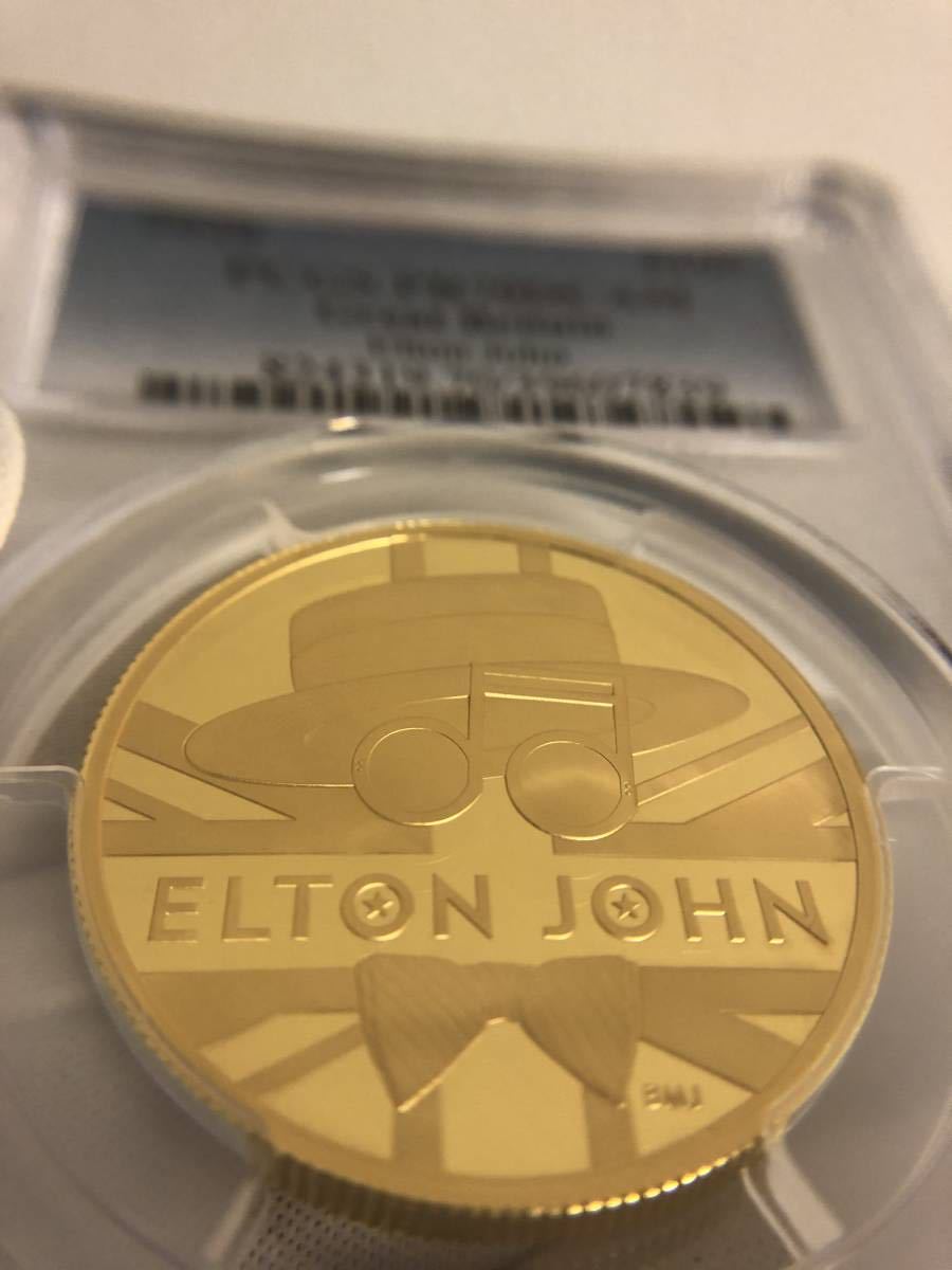1円～ J 2021年 イギリス エルトン ジョン 2ポンド 銀貨 NGC MS69 
