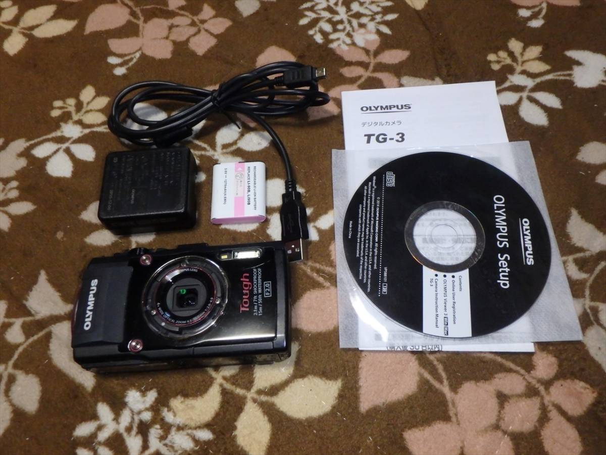 送料無料 OLYMPUS デジタルカメラ TG-3 工一郎 難あり 工一郎 TG-3 OLYMPUS