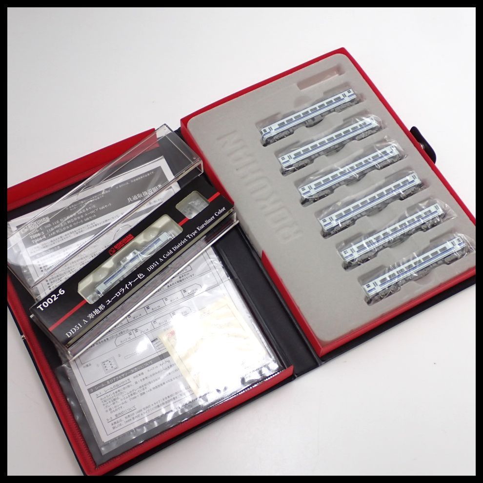 1円 ロクハン Zゲージ Dd51a 寒地形 ユーロライナー色 14形700番台 特急系客車 ユーロピア 6両セット T002 6 T006 3 Zゲージ 売買されたオークション情報 Yahooの商品情報をアーカイブ公開 オークファン Aucfan Com