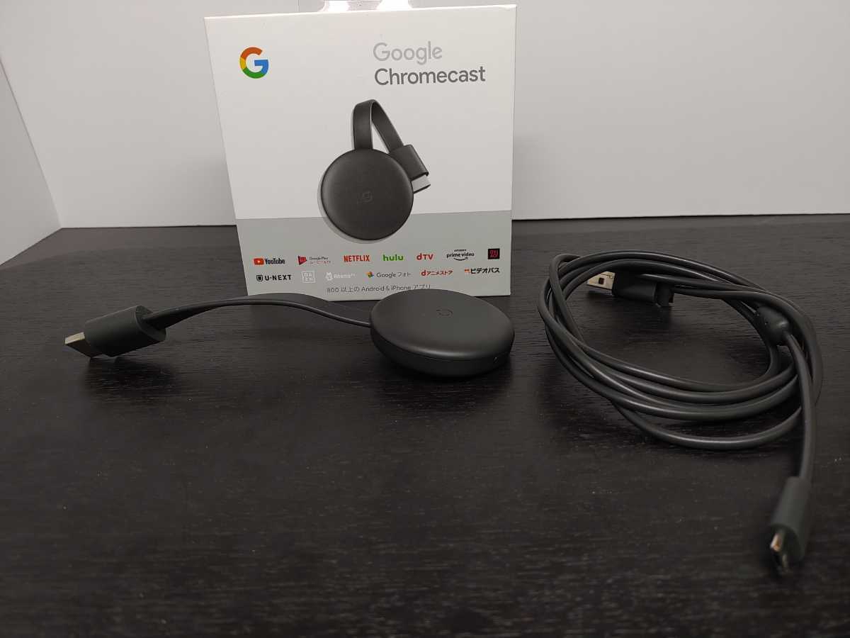 Google Chromecast グーグルクロームキャスト テレビ 売買されたオークション情報 Yahooの商品情報をアーカイブ公開 オークファン Aucfan Com
