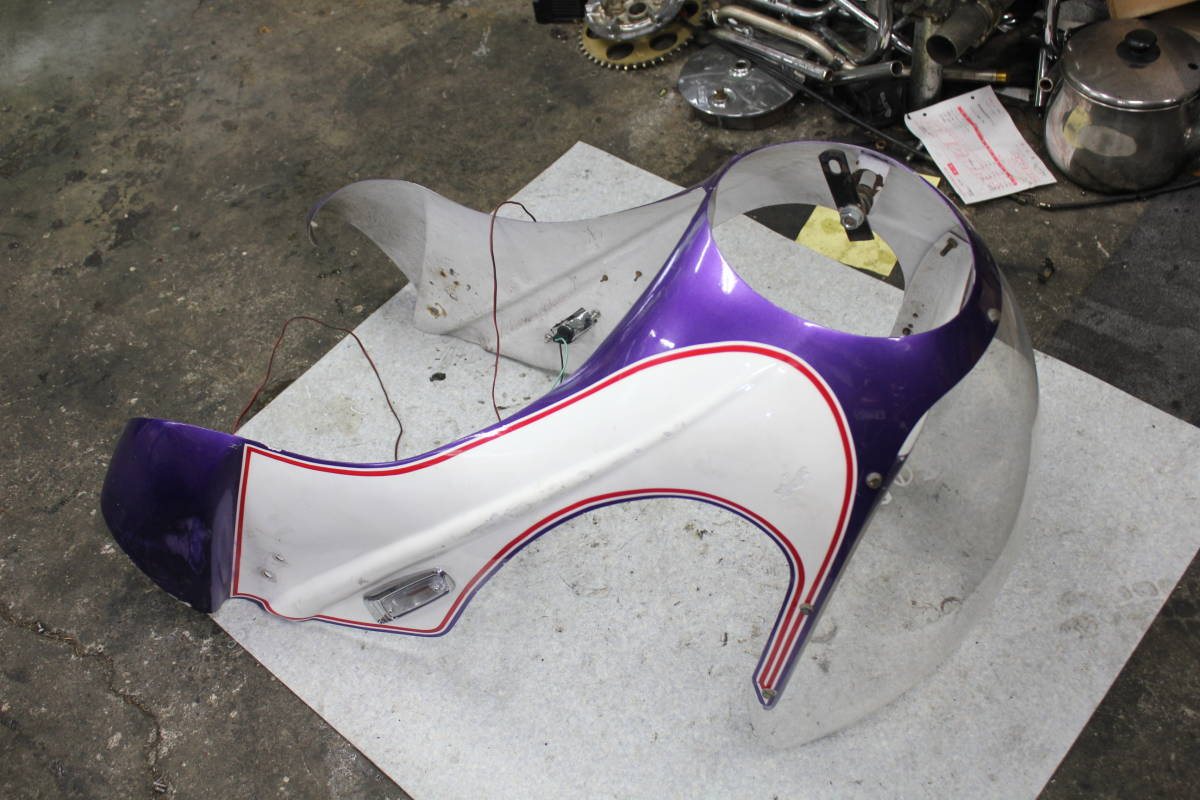 GSX400E ゴキ ばら売り コミネロケットカウル GT380 CBX400F CBR400F