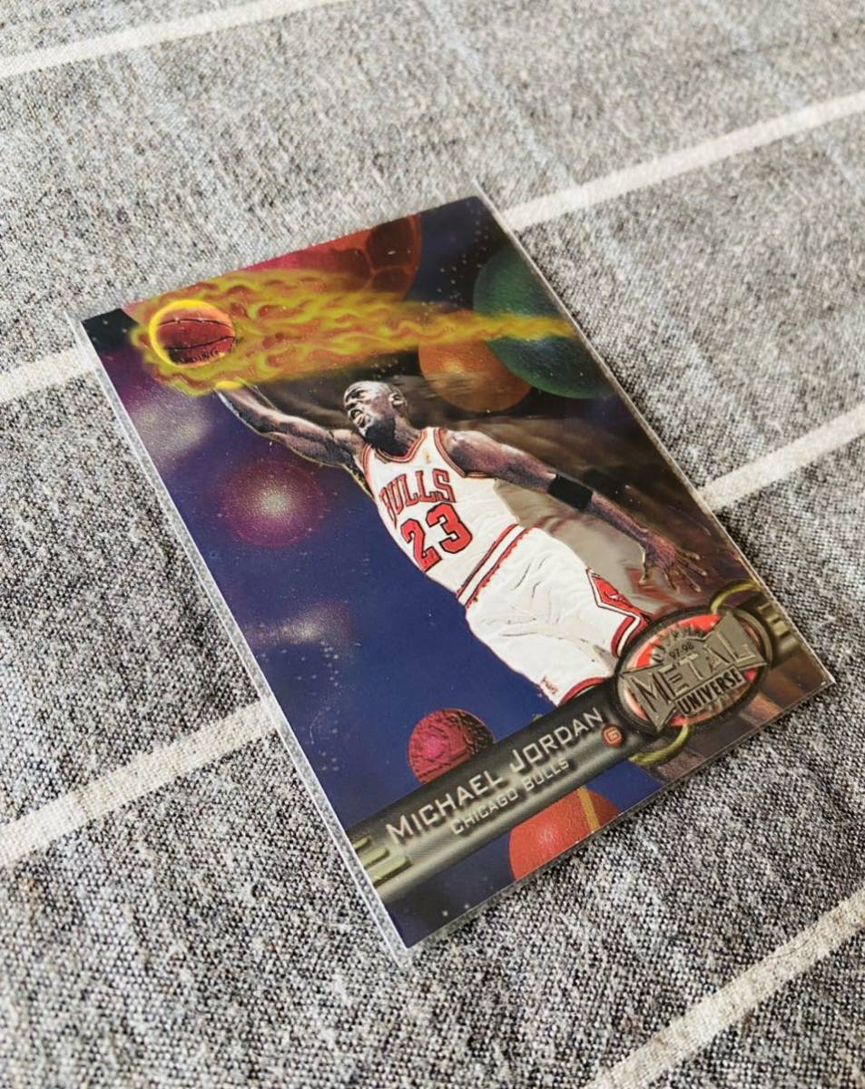 Michael Jordan 1997-98 skybox metal universe NBA トレーディング 