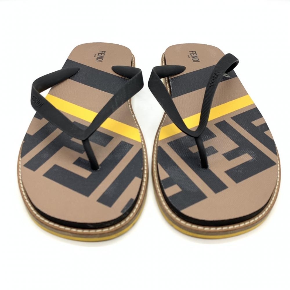 FENDI フェンディ FFロゴ サンダル 7X1377 スライドサンダル ABO2