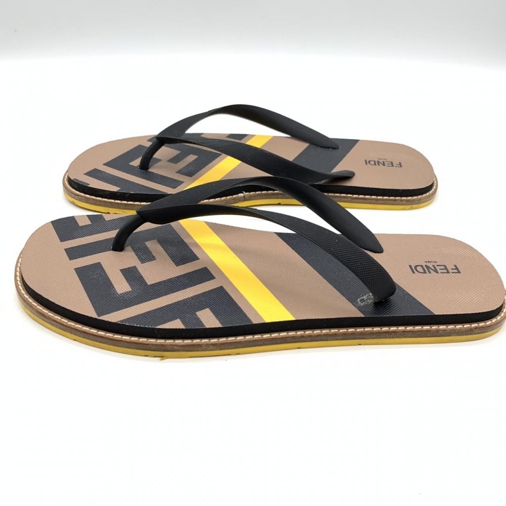 FENDI フェンディ FFロゴ サンダル 7X1377 スライドサンダル ABO2