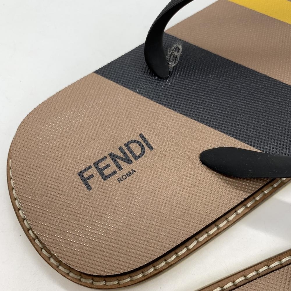 FENDI フェンディ FFロゴ サンダル 7X1377 スライドサンダル ABO2