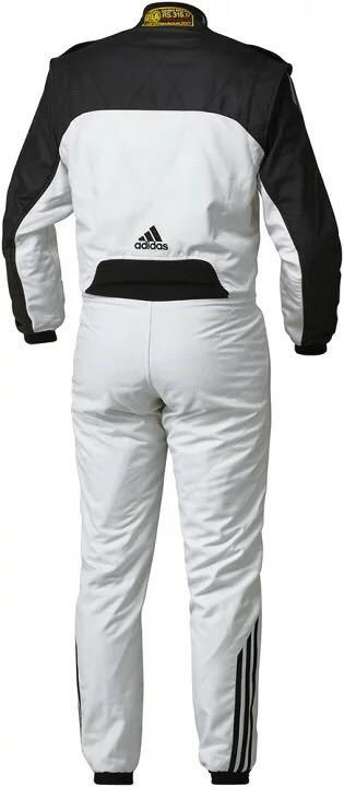 adidas（アディダス）レーシングスーツ RS CLIMACOOL NOMEX SUIT SILVER/BLACK FIA8856-2000公認 