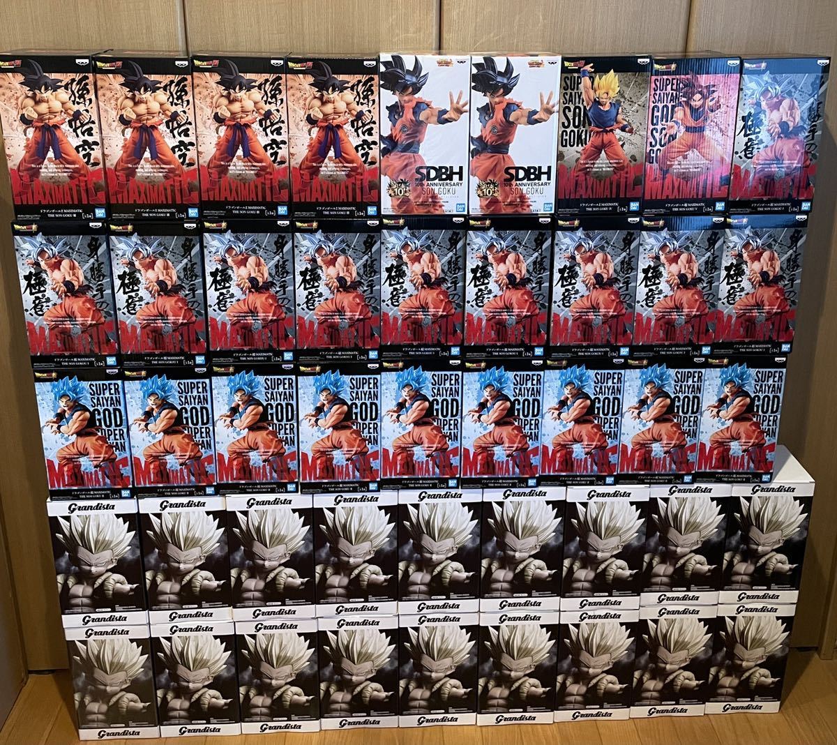 45個 ドラゴンボール超 Dragon Ball まとめ売り 大量 Grandista トランクス Maximatic 孫悟空 Sdbh ゴテンクス 身勝手 孫悟空 売買されたオークション情報 Yahooの商品情報をアーカイブ公開 オークファン Aucfan Com