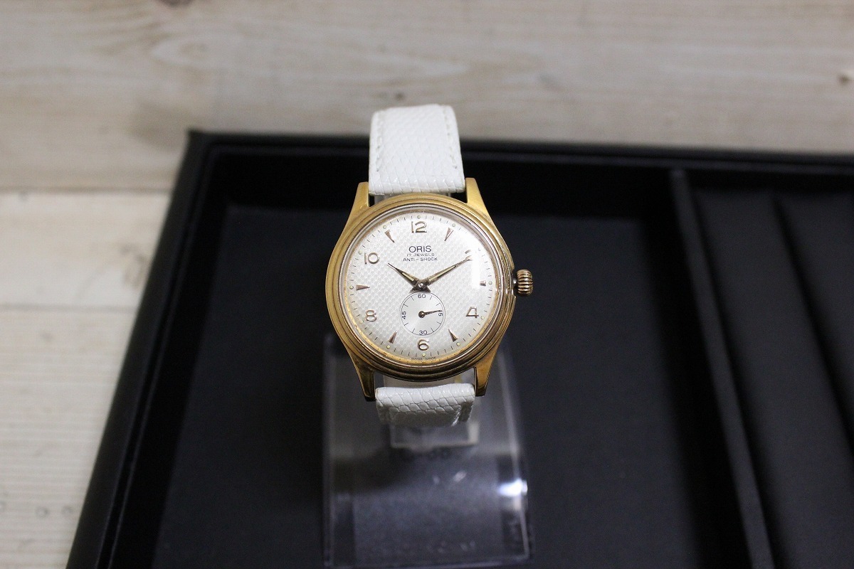 ORIS 17JEWELS Anti Shock アンチショック 7427-26 スモールセコンド 手巻き アンティーク