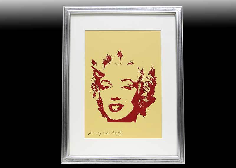 アンディ ウォーホル 直筆サイン シルク Marilyn Monroe マリリン モンロー 7 250 シルクスクリーン 売買されたオークション情報 Yahooの商品情報をアーカイブ公開 オークファン Aucfan Com