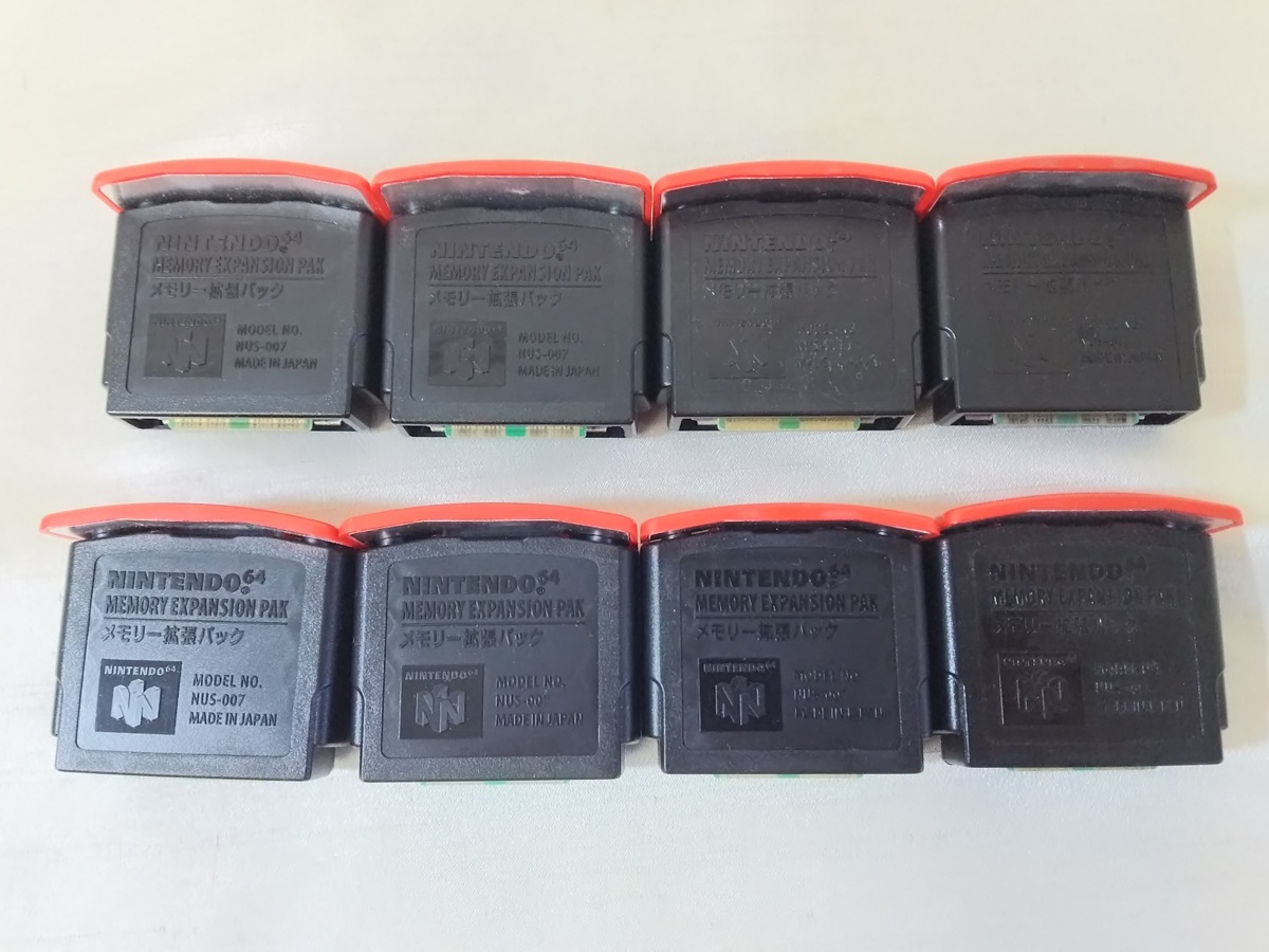 ジャンク 動作未確認 任天堂 ニンテンドー 64 メモリー拡張パック 8個 セット B4 本体 アクセサリー 売買されたオークション情報 Yahooの商品情報をアーカイブ公開 オークファン Aucfan Com