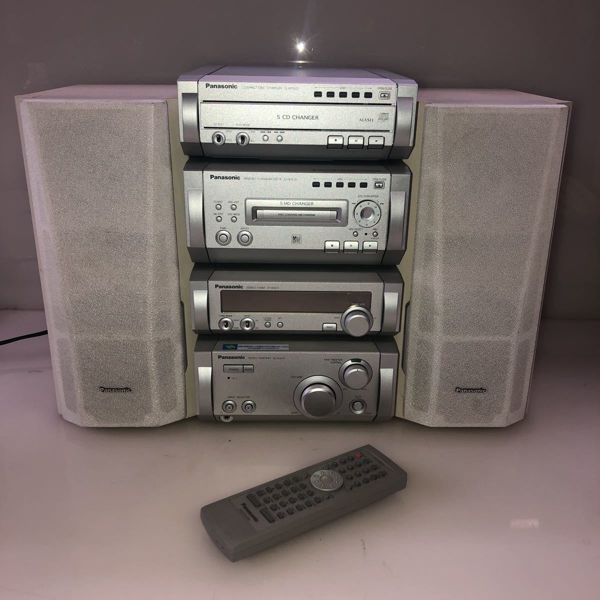 Panasonic パナソニック システムコンポ MD CD コンポ CDコンポ