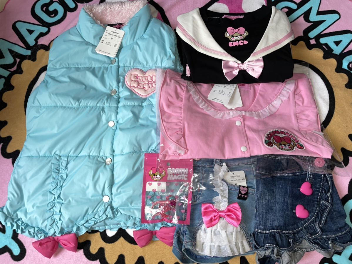 アースマジック 品 新作 140cm ワンピース くま耳 セーラー いちごヘアゴム クマ耳シャツ マフィー ショーパン ダウンベスト 半袖シャツ 売買されたオークション情報 Yahooの商品情報をアーカイブ公開 オークファン Aucfan Com