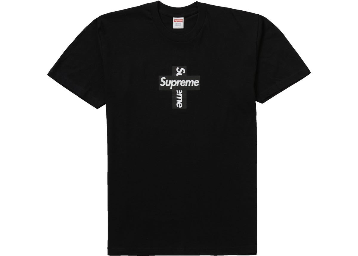  Supreme Cross Box Logo Tee White 黒 Sサイズ(Sサイズ以下)｜売買されたオークション情報、yahooの商品情報をアーカイブ公開 - オークファン 男性用