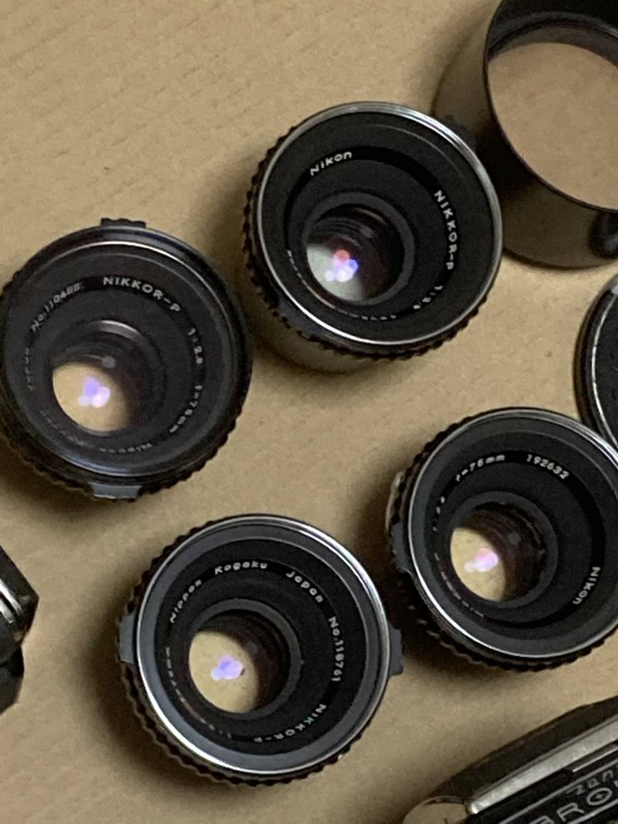 Pentax 6x7 TAKUMAR 75mm F4.5 & ZENZA BRONICA 2台 & レンズ・その他付属品　大量セット_6