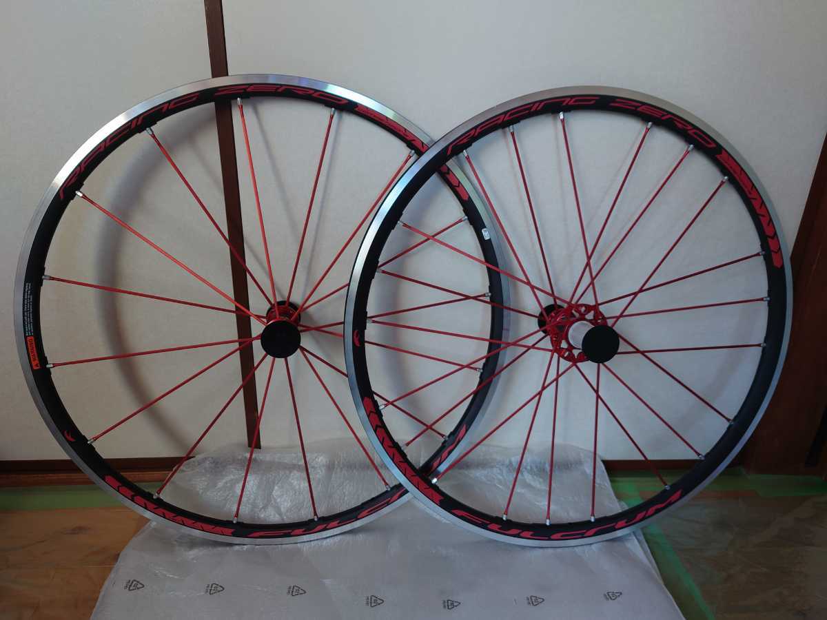 フルクラム　レーシングゼロ　コンペ　レッドカスタム　クリンチャー ホイールセット FULCRUM RACING ZERO cult_1