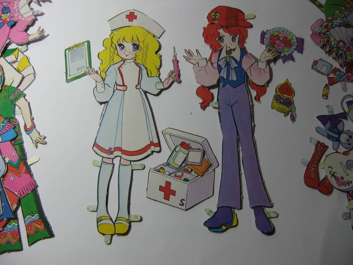 紙製 着せ替え きせかえ 女の子人形① 昭和レトロ レトロポップ