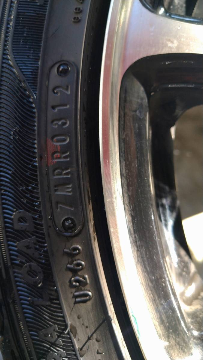 215/40R18　89W　86前期に取り付けておりました。　格安にて出品します。　倉庫整理です。_7