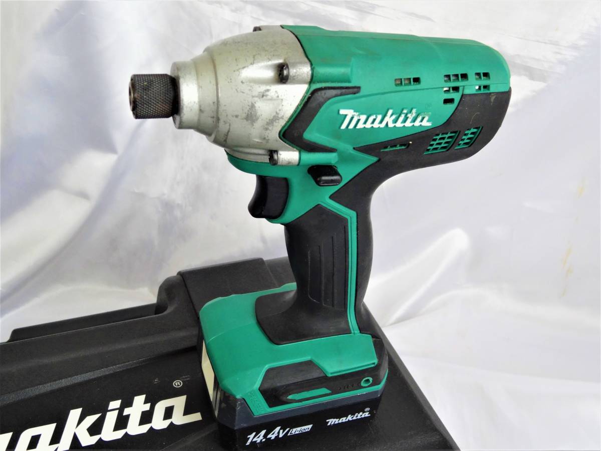 マキタMAKITA 14.4V インパクト ケースあり おまけビッド付き マキタMAKITA 14.4V インパクト ケースあり おまけビッド付き