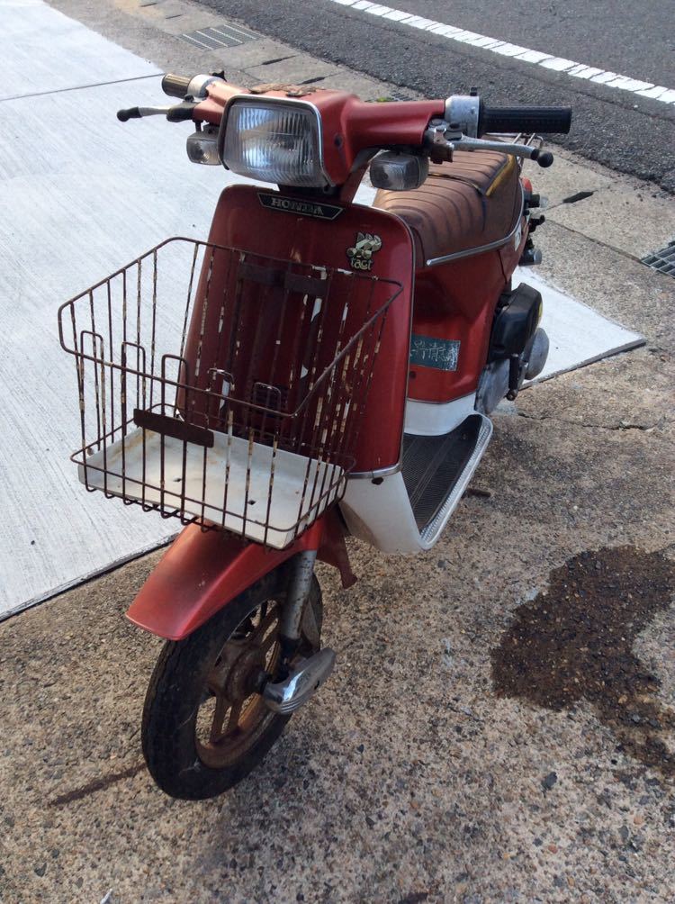 タクト ホンダ レストアベース AF09 部品取り Yahoo!オークション カギ 