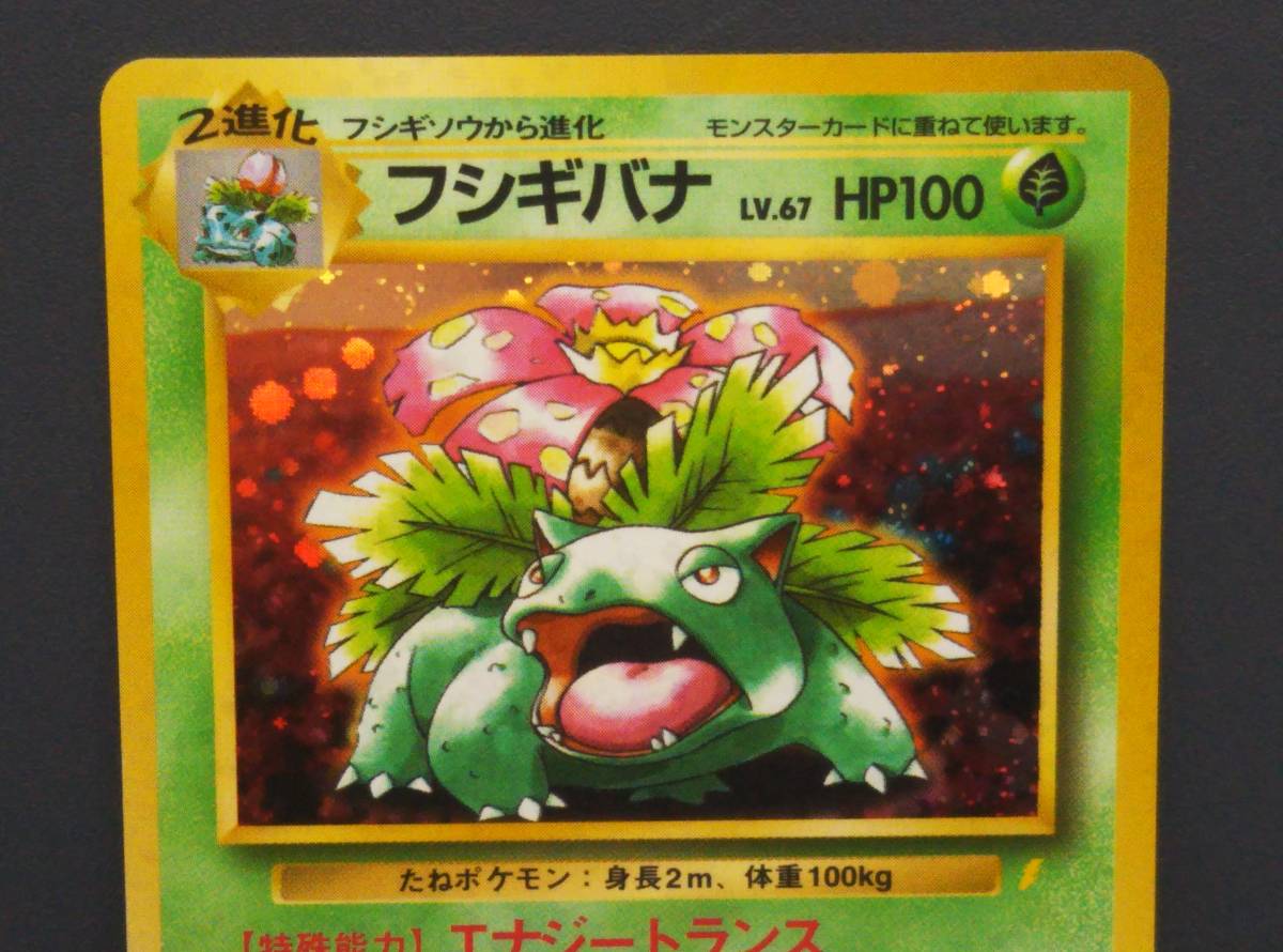 フシギバナ HP100 ポケモンカード 旧裏 LV 0 レベル67 No Lv 003