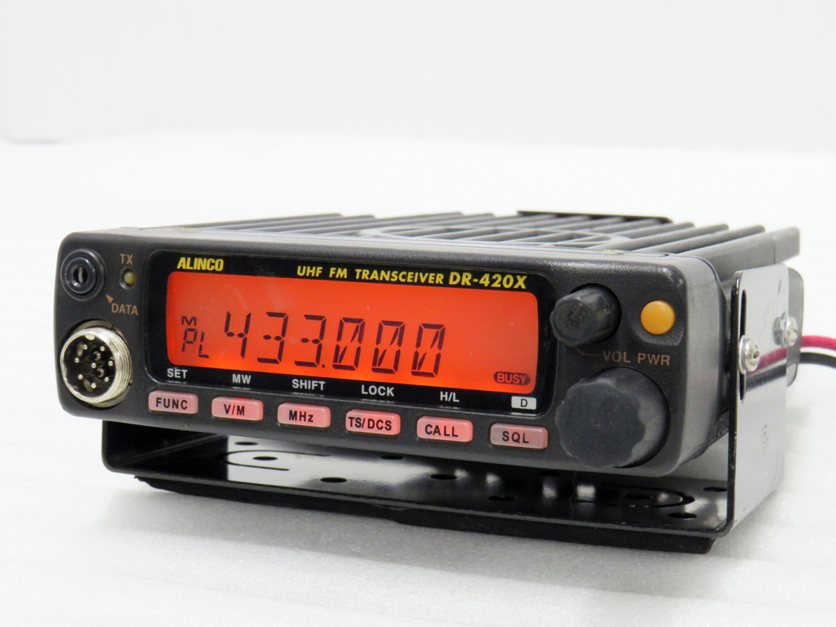 60☆ALINCO アルインコ DR-420X DR-420HX モービルトランシーバー 無線