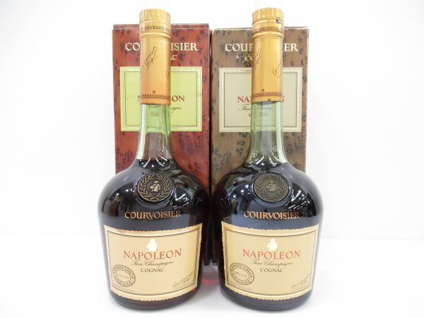 数量限定，爆買い 古酒 2本セット COURVOISIER クルボアジェ NAPOLEON