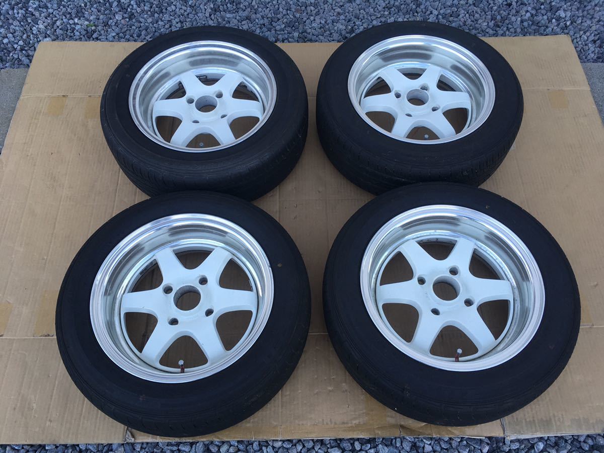 レーシングスパルコ N1 14インチ 6J ±0 PCD114.3 4穴 AE86 ハチロク