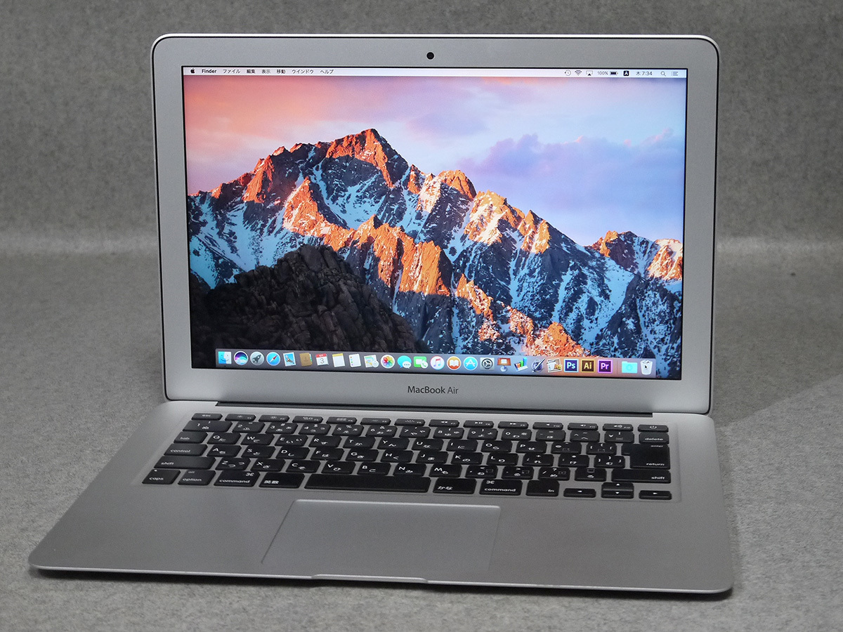 MacBook Air 13.3インチ 2017 Core i5 1.8GHz /8G/SSD500G○動作良好きれい