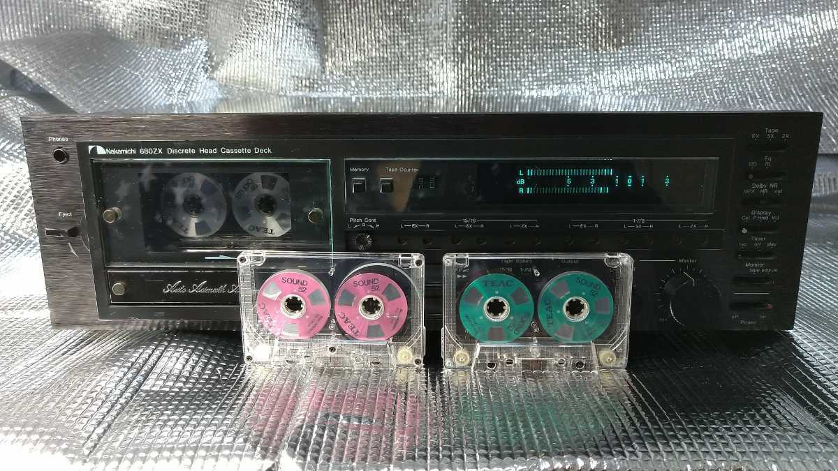 Nakamichi 680ZX - ナカミチ カセットデッキ メルカリ スーパーカセッ 