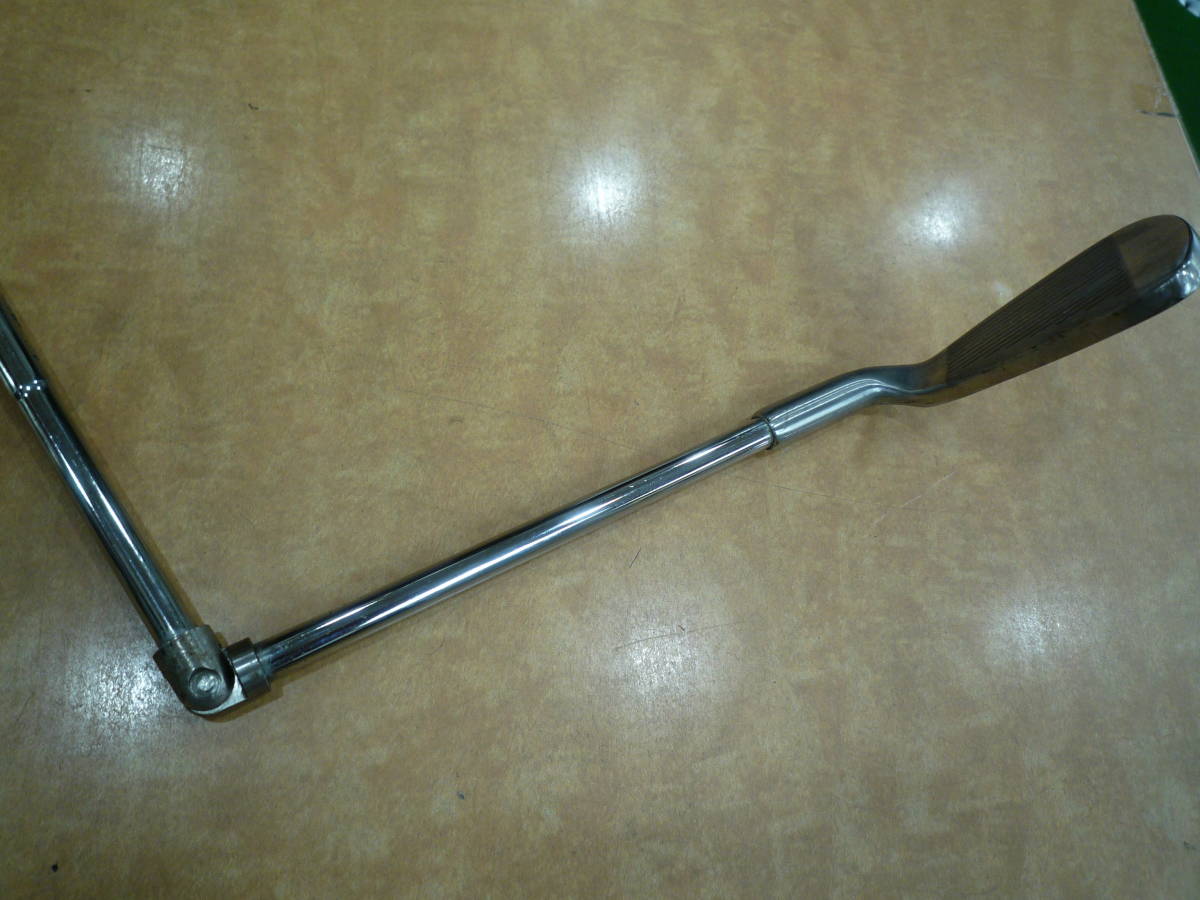 折れるシャフト アイアン スイング練習 クラブ メディカス・MEDICUS #5 MEDICUS・メディカス”5番アイアン”シャフトが折れる練習器・中古です