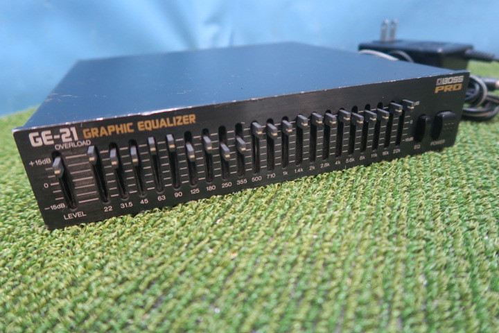 D779☆BOSS グラフィックイコライザー GE-21 動作品・保証付・店頭