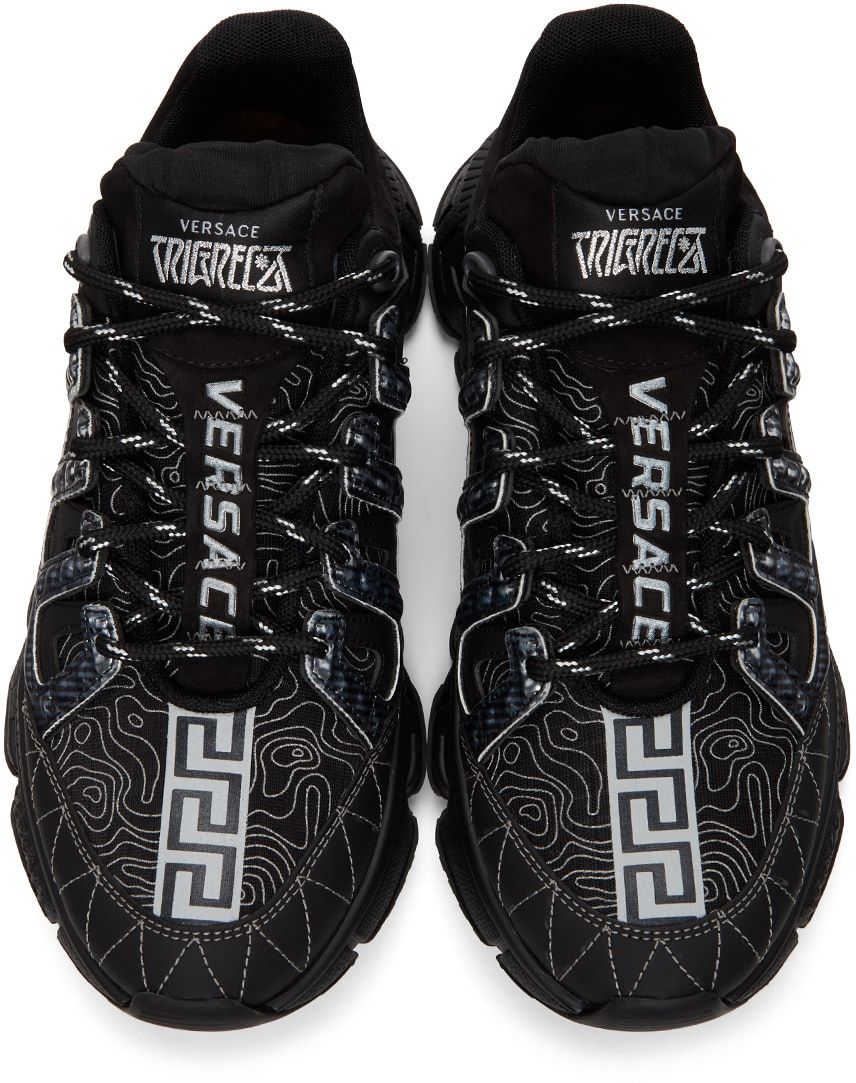 ■⑦-1 新品　VERSACE ベルサーチ　Trigreca マルチパネル スニーカー　42