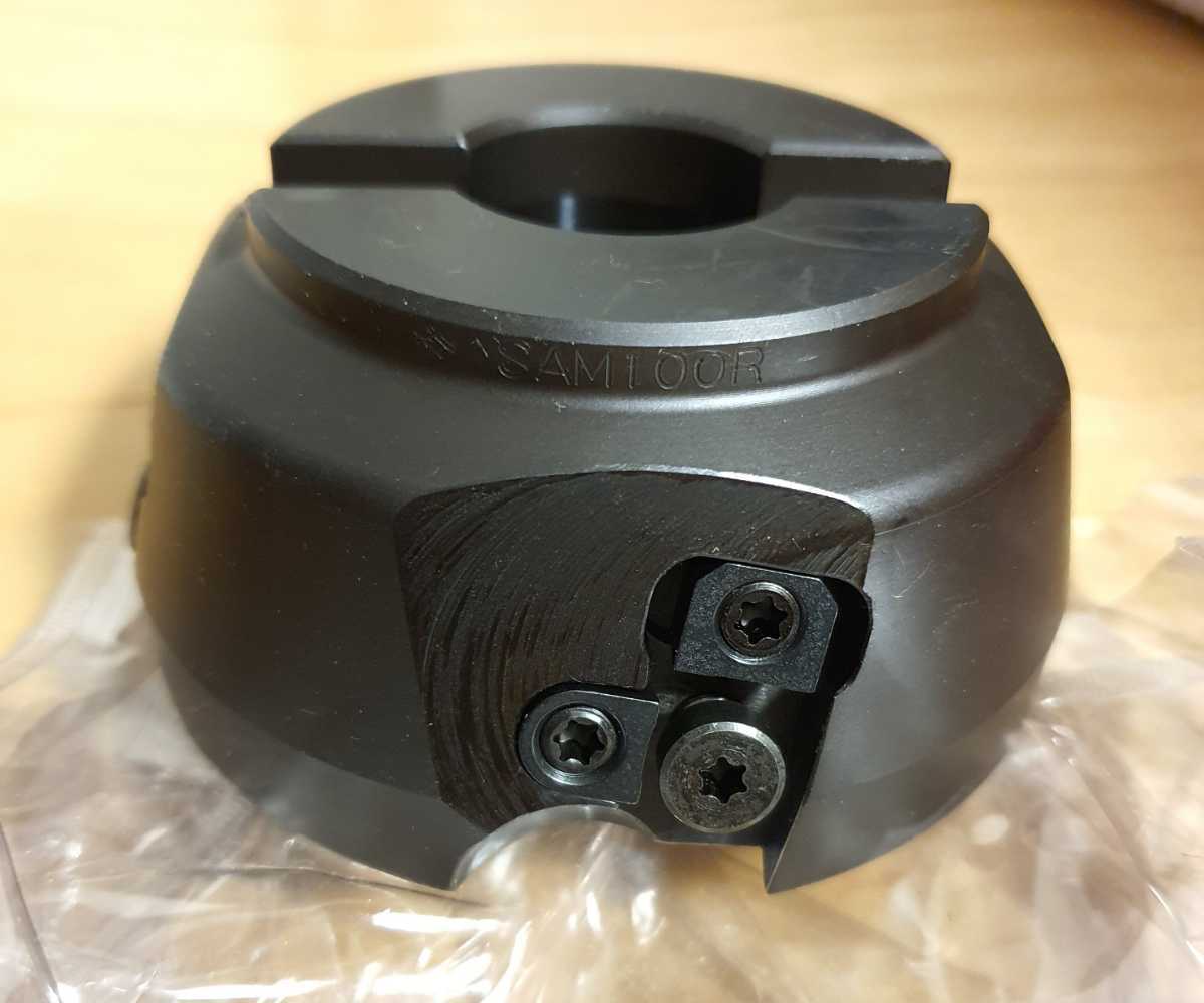 イゲタロイ　Φ100 4刃　新品　フライス　カッター　アルミ用　SAM100R_2