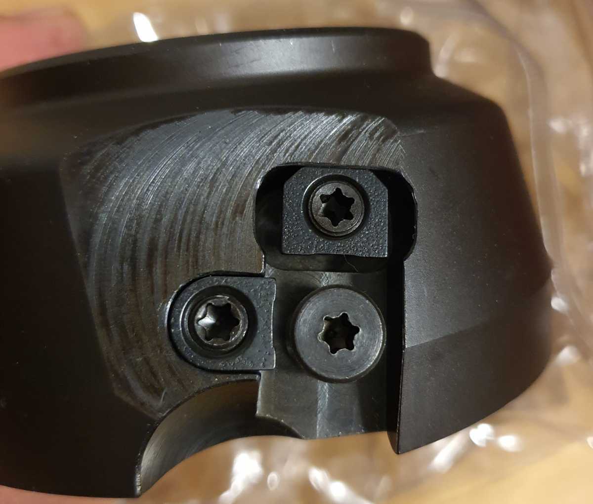 イゲタロイ　Φ100 4刃　新品　フライス　カッター　アルミ用　SAM100R_3